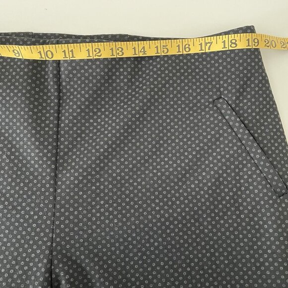 Fabulous Slimming By Chico's Black Dot Perfect Stretch Ankle Pant Size 3 US XL - Picture 5 of 10